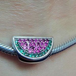 Charm Watermelon sterling 925 for Pandora bracelet